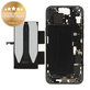 Középső keret akkumulátorral | iPhone 15 Plus | Black | ZD076-00674 | Genuine Apple
