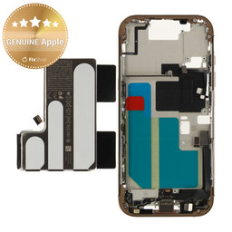 Középső keret akkumulátorral | iPhone 16 Pro | Desert Titanium | ZD076-00691 | Genuine Apple