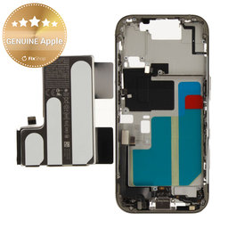 Középső keret akkumulátorral | iPhone 16 Pro | Natural Titanium | ZD076-00692 | Genuine Apple