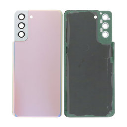 Samsung Galaxy S21 Plus G996B - Akkumulátor Fedőlap Komplett (Phantom Silver)