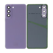 Samsung Galaxy S21 FE G990B - Akkumulátor Fedőlap Komplett (Lavender)