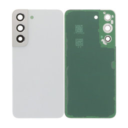 Samsung Galaxy S22 S901B - Akkumulátor Fedőlap Komplett (White)
