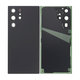 Samsung Galaxy S22 Ultra S908B - Akkumulátor Fedőlap Komplett (Phantom Black)