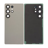 Samsung Galaxy S25 Ultra - Akkumulátor Fedőlap Komplett (Titanium Gray)