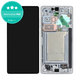 Samsung Galaxy S25 Ultra - LCD Kijelző + Érintőüveg + Keret (Titanium Silverblue) OLED