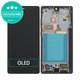 Samsung Galaxy S25 Ultra - LCD Kijelző + Érintőüveg + Keret (Titanium Black) OLED