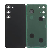 Samsung Galaxy S23 S911B - Akkumulátor Fedőlap Komplett (Phantom Black)
