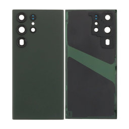 Samsung Galaxy S23 Ultra S918B - Akkumulátor Fedőlap Komplett (Green)