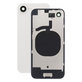 Apple iPhone 16e - Hátsó üveg + Kamera lencse + Fémlemez (White)