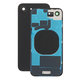Apple iPhone 16e - Hátsó üveg + Kamera lencse (Black)