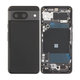 Google Pixel 8 - Akkumulátor Fedőlap Komplett (Obsidian)