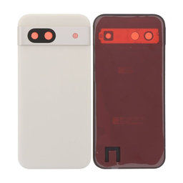 Google Pixel 8a - Akkumulátor Fedőlap Komplett (Porcelain)
