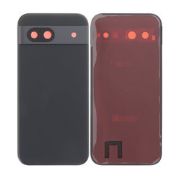 Google Pixel 8a - Akkumulátor Fedőlap Komplett (Obsidian)