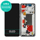 Motorola Edge 60 Pro - LCD Kijelző + Érintőüveg + Keret (Shadow) OLED