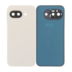 Google Pixel 9a - Akkumulátor Fedőlap Komplett (Porcelain)