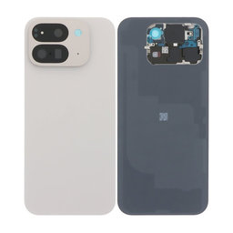 Google Pixel 9 Pro Fold - Akkumulátor Fedőlap Komplett (Porcelain)