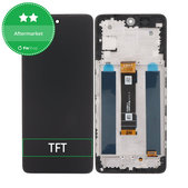 TCL 50 Pro NxtPaper - LCD Kijelző + Érintőüveg + Keret (Matte Black) TFT