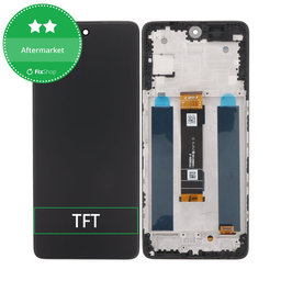 TCL 50 Pro NxtPaper - LCD Kijelző + Érintőüveg + Keret (Matte Black) TFT