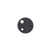 Xiaomi Poco F7 Pro - Hátlapi Kameralencse Üveg (Black)