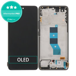 Xiaomi Redmi Note 14 5G 24094RAD4G - LCD Kijelző + Érintőüveg + Keret (Black) OLED