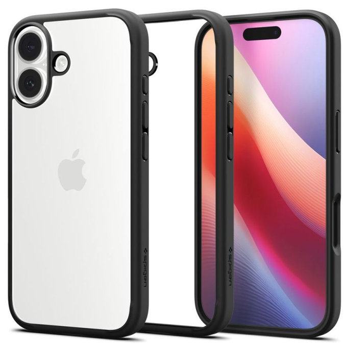 Spigen - Ultra Hybrid tok iPhone 17, Matte Black