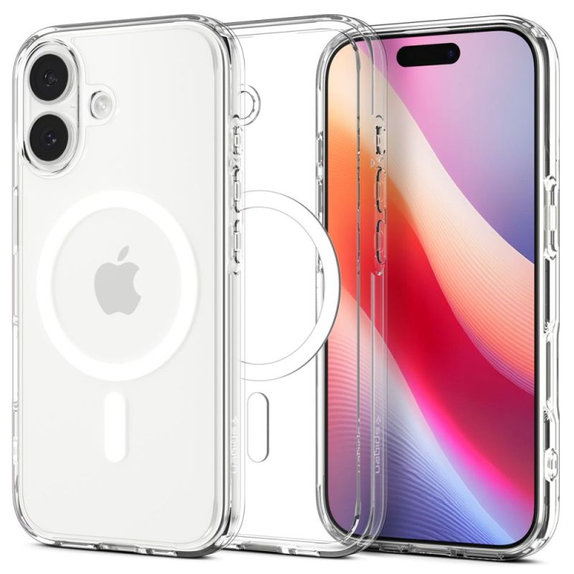 Spigen - Ultra Hybrid MagSafe tok iPhone 17, fehér