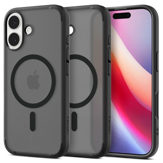 Spigen - Ultra Hybrid MagSafe tok iPhone 17, Frost Black
