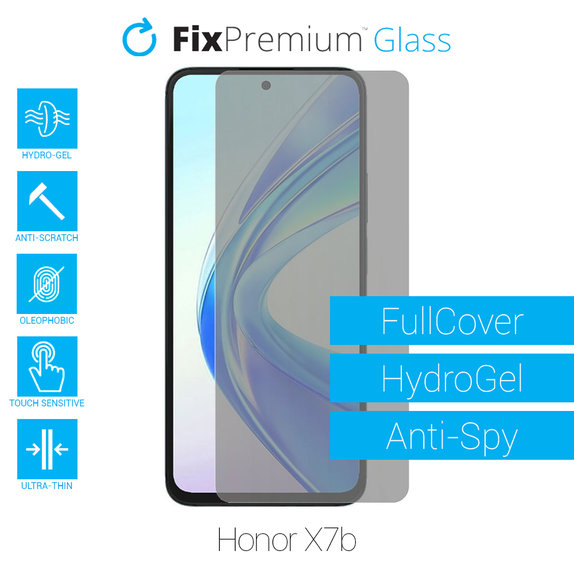 FixPremium HydroGel Anti-Spy - Védőfólia - Honor X7b
