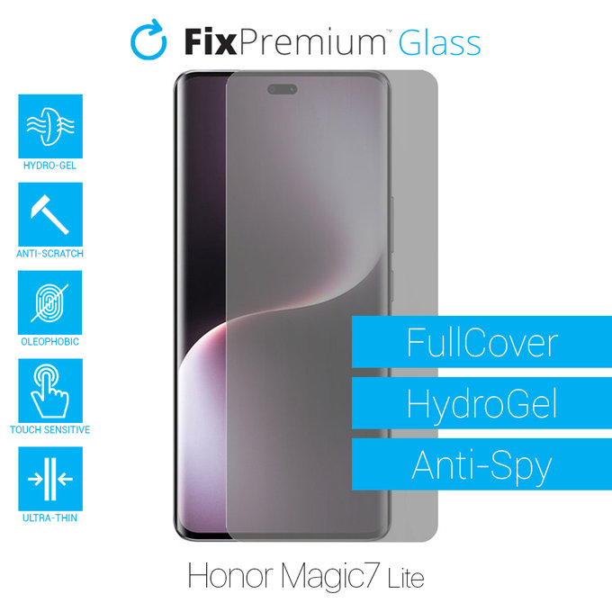 FixPremium HydroGel Anti-Spy - Védőfólia - Honor Magic7 Lite