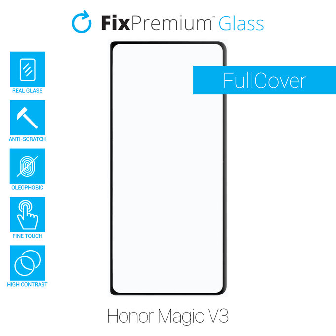 FixPremium FullCover Glass - Edzett üveg - Honor Magic V3