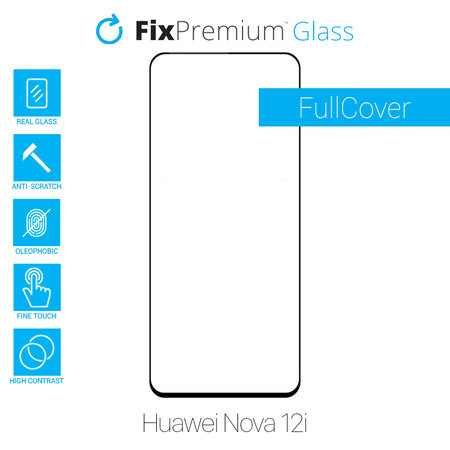 FixPremium FullCover Glass - Edzett üveg - Huawei Nova 12i