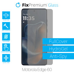FixPremium HydroGel Anti-Spy - Védőfólia - Motorola Edge 60