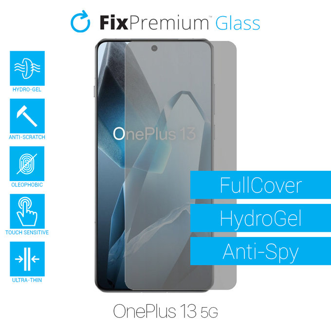 FixPremium HydroGel Anti-Spy - Védőfólia - OnePlus 13 5G CPH2655