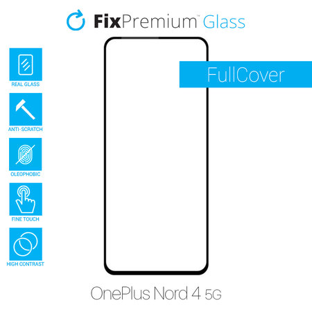 FixPremium FullCover Glass - Edzett üveg - OnePlus Nord 4 5G CPH2663