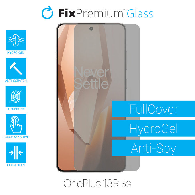 FixPremium HydroGel Anti-Spy - Védőfólia - OnePlus 13R 5G CPH2645