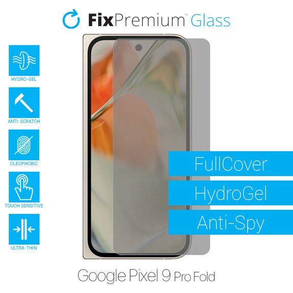 FixPremium HydroGel Anti-Spy - Védőfólia - Google Pixel 9 Pro Fold