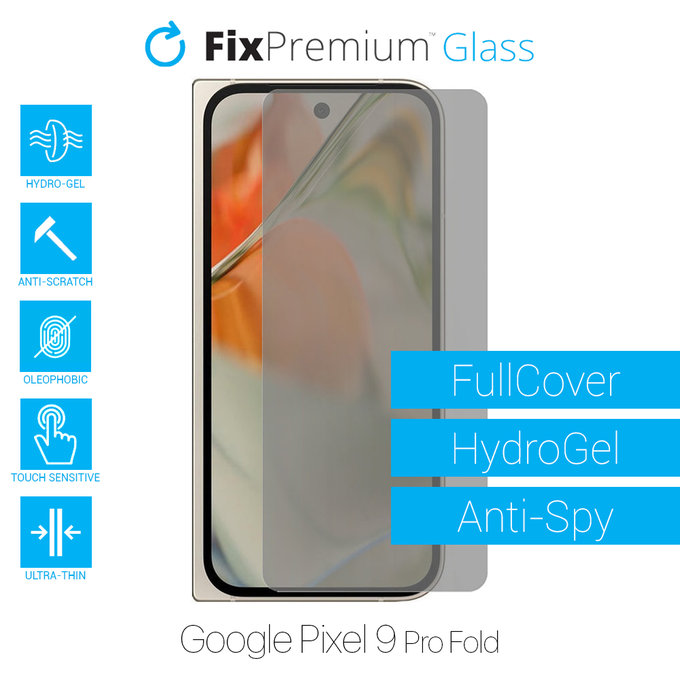 FixPremium HydroGel Anti-Spy - Védőfólia - Google Pixel 9 Pro Fold