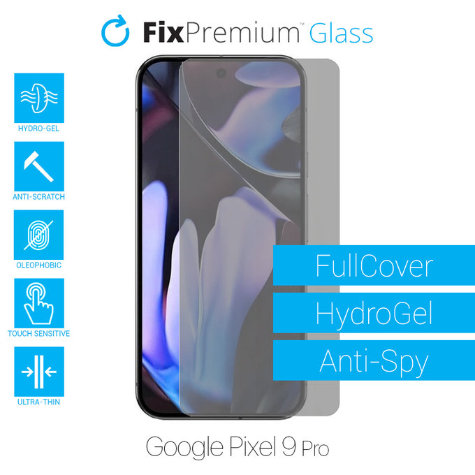FixPremium HydroGel Anti-Spy - Védőfólia - Google Pixel 9 Pro