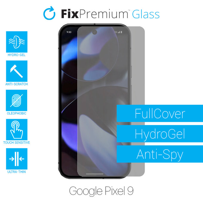 FixPremium HydroGel Anti-Spy - Védőfólia - Google Pixel 9