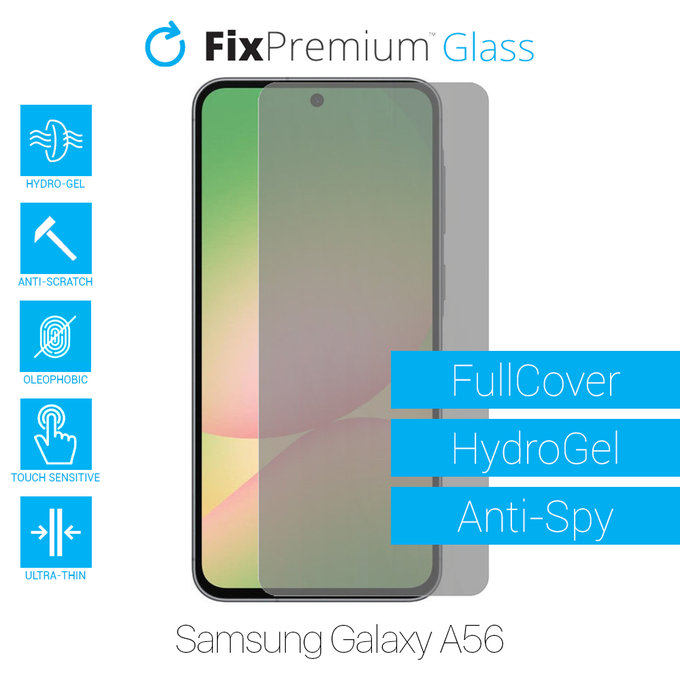 FixPremium HydroGel Anti-Spy - Védőfólia - Samsung Galaxy A56
