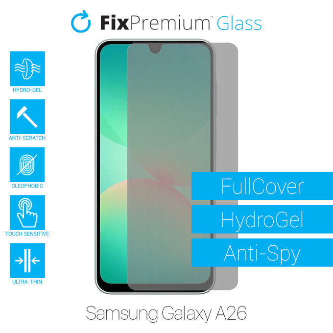 FixPremium HydroGel Anti-Spy - Védőfólia - Samsung Galaxy A26 A266E