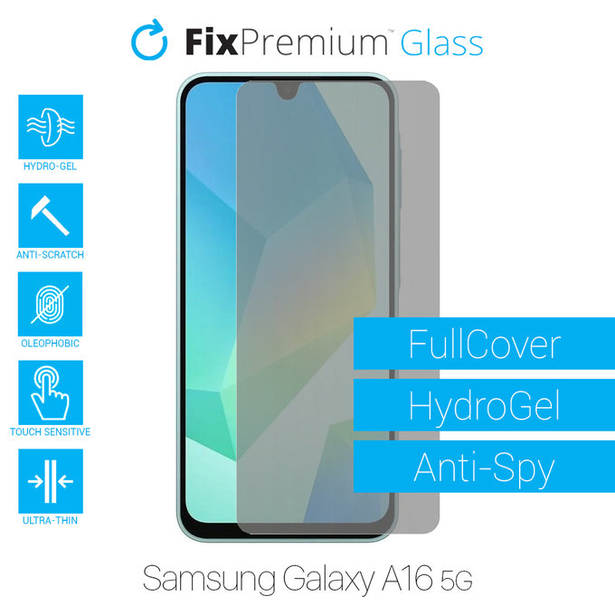 FixPremium HydroGel Anti-Spy - Védőfólia - Samsung Galaxy A16 5G