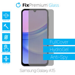 FixPremium HydroGel Anti-Spy - Védőfólia - Samsung Galaxy A15