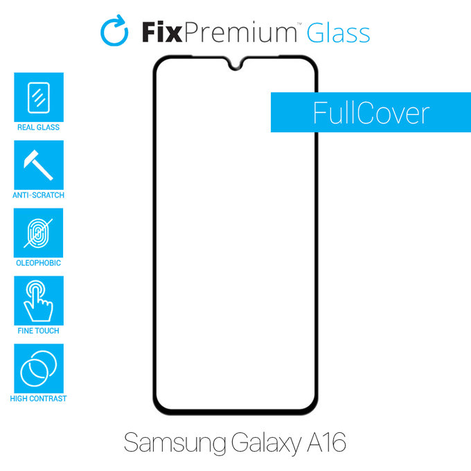 FixPremium FullCover Glass - Edzett üveg - Samsung Galaxy A16