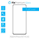 FixPremium FullCover Glass - Edzett üveg - Xiaomi Poco M7 Pro 5G