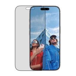 PanzerGlass - UWF 2-Way Privacy edzett üveg aplikátorral iPhone 17 Pro, fekete