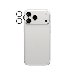 PanzerGlass - Kameralencse Védőburkolat Hoops iPhone 16 Pro, 16 Pro Max, 17 Pro, 17 Pro Max, átlátszó
