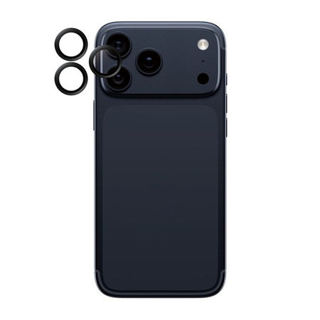 PanzerGlass - Objektívlencse védő Hoops iPhone 17 Pro Max/17 Pro/16 Pro Max/16 Pro, fekete
