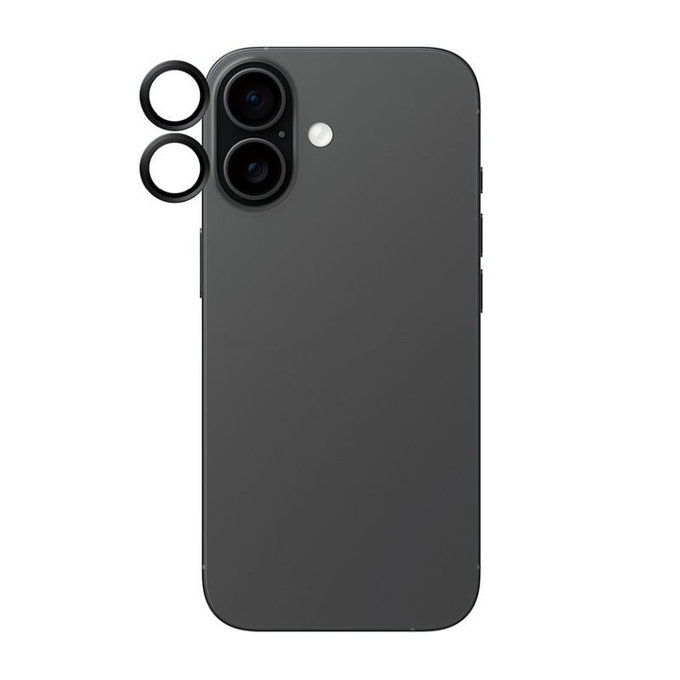 PanzerGlass - Objektívlencse védő Hoops iPhone 17/16 Plus/16, fekete