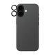 Objektívlencse védő Hoops iPhone 17/16 Plus/16, fekete, PanzerGlass